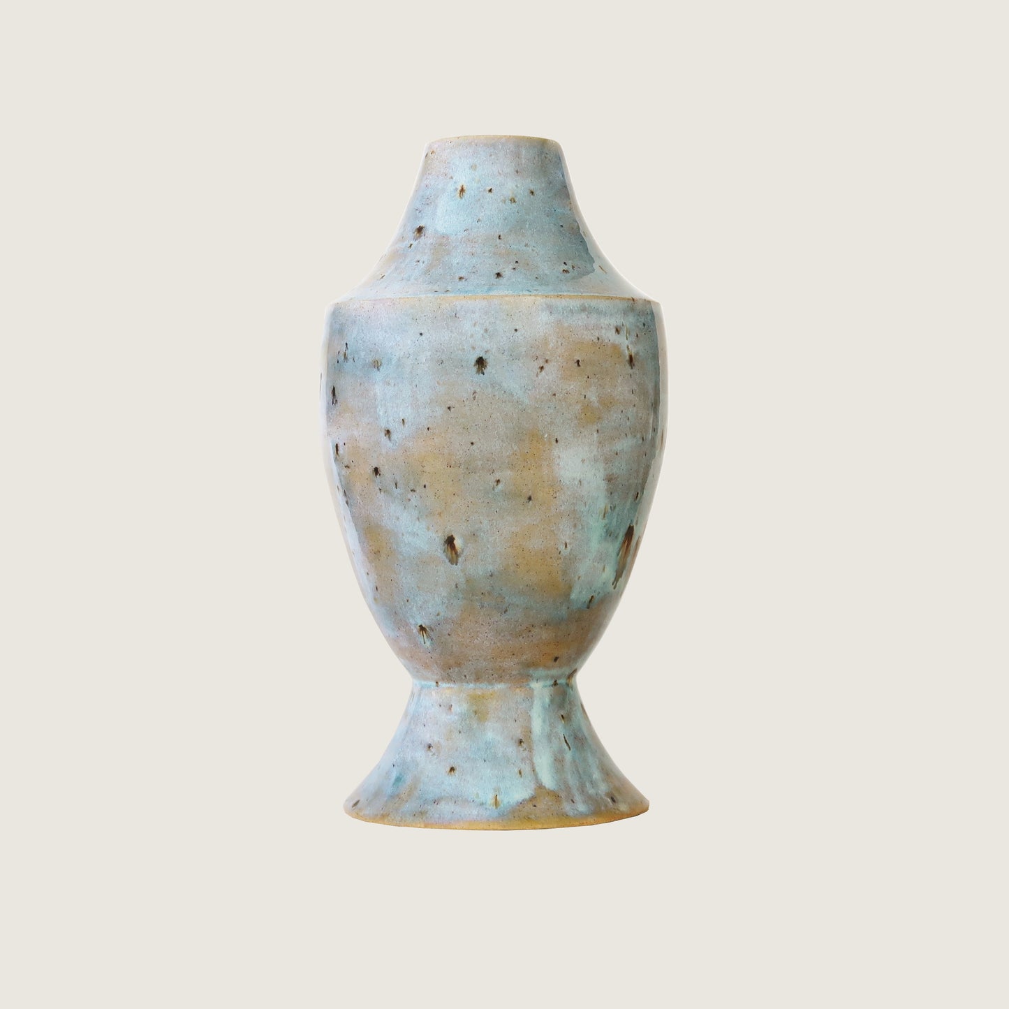 Blue Wash Vase