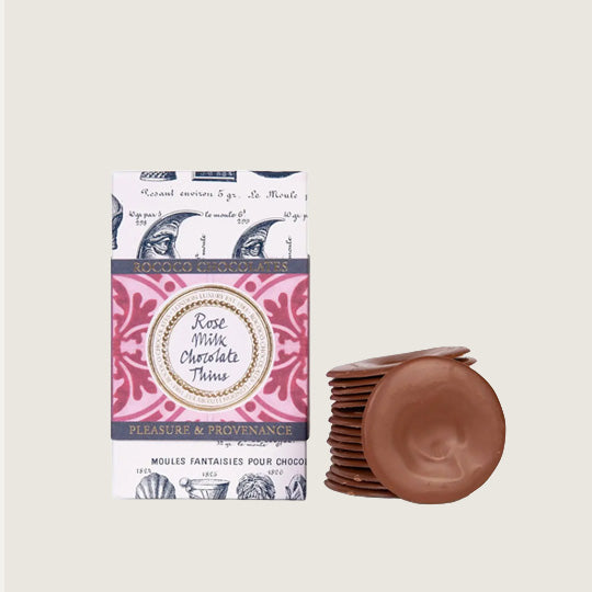 Rose Milk Chocolate Thins