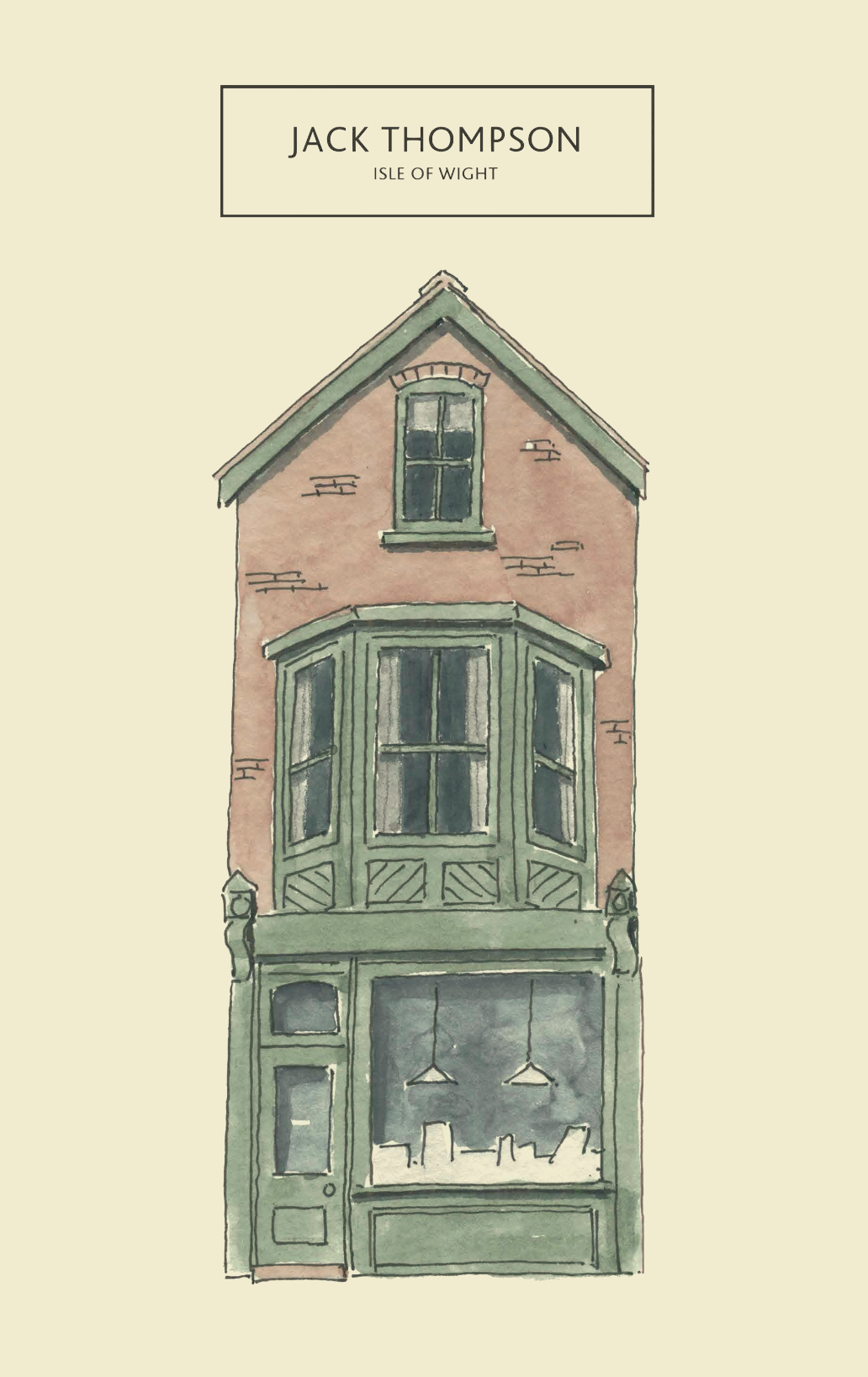 Store Illustration Tea Towel