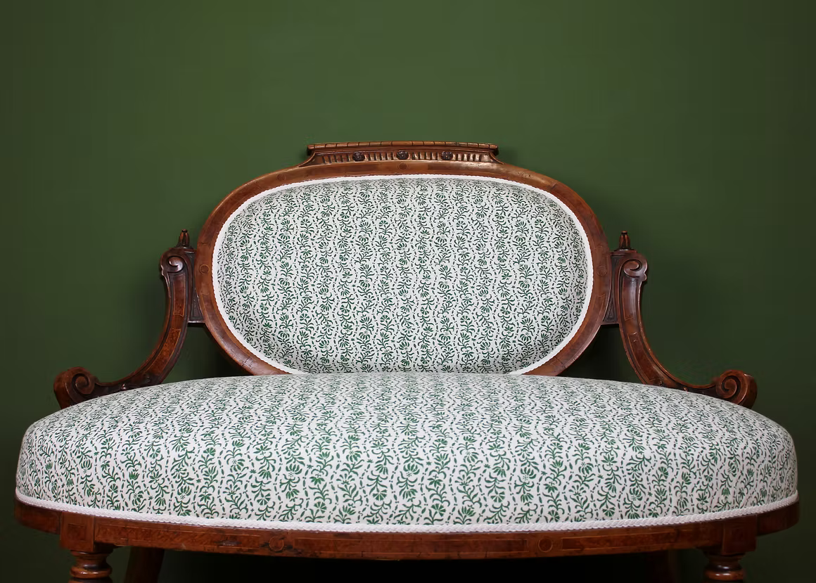 Posy Linen - Emerald