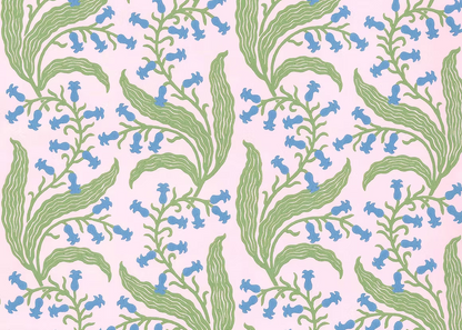 Bluebells Wallpaper - Macaron