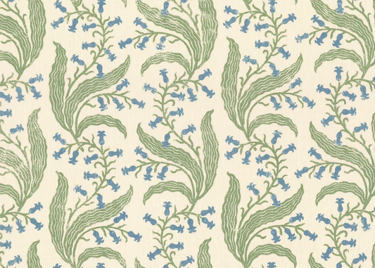 Bluebells Linen - Chalk