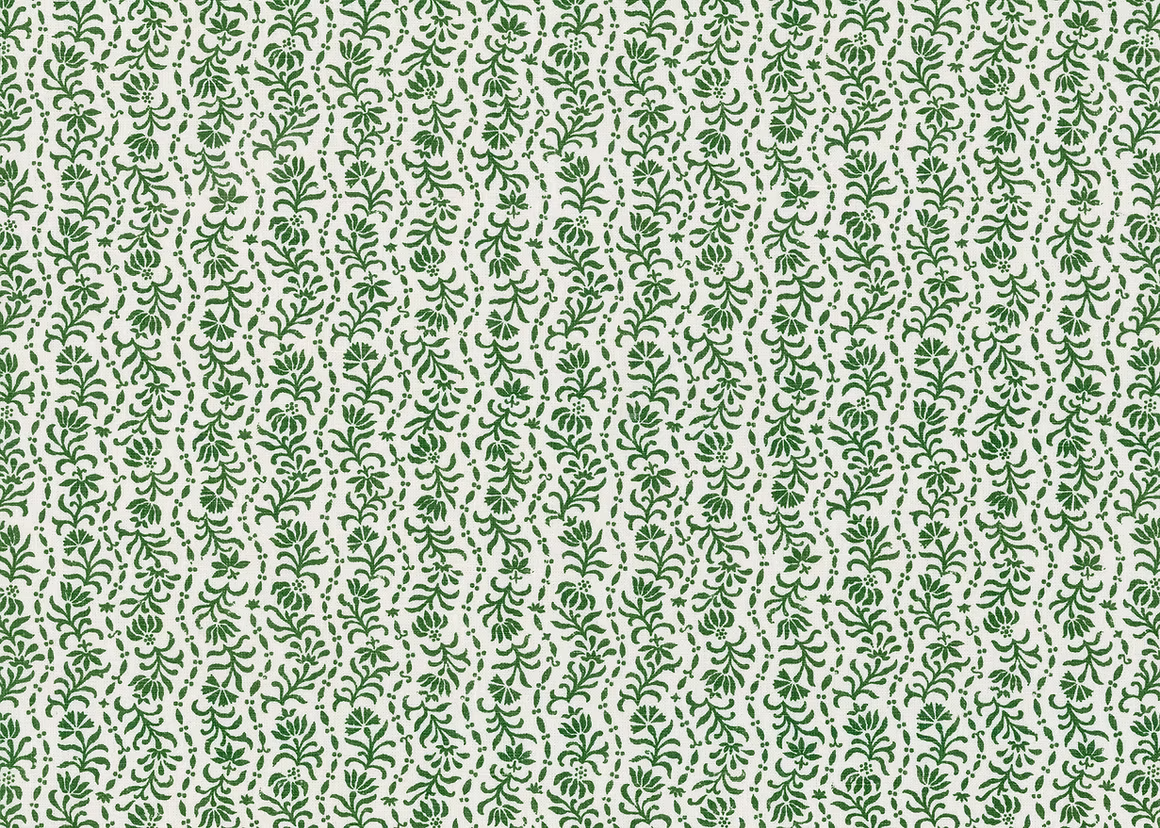 Posy Linen - Emerald