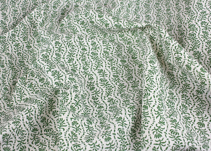 Posy Linen - Emerald