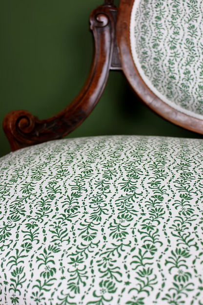 Posy Linen - Emerald