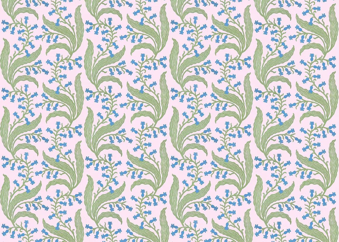 Bluebells Wallpaper - Macaron