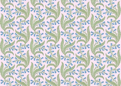 Bluebells Wallpaper - Macaron