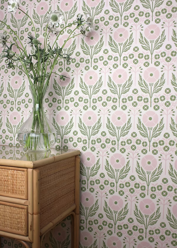 Poppies Wallpaper - Fresca