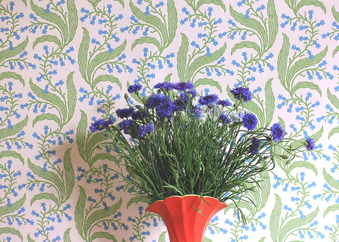 Bluebells Wallpaper - Macaron