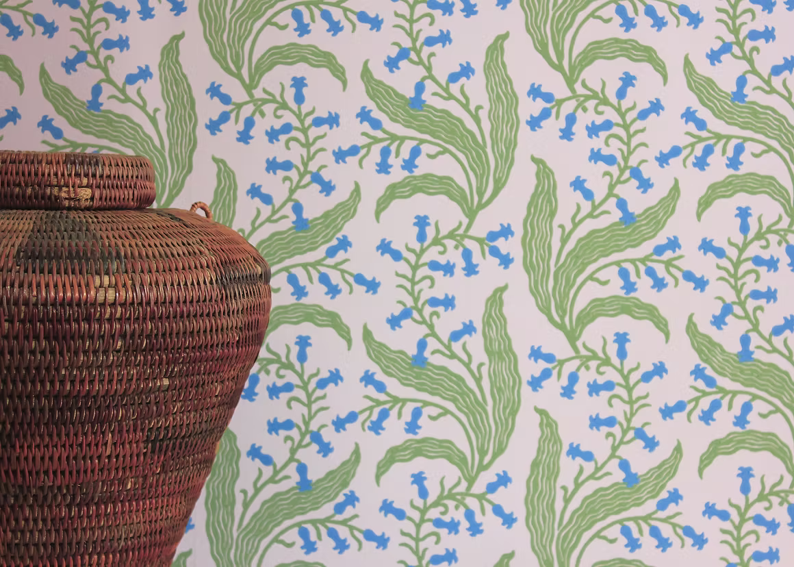 Bluebells Wallpaper - Macaron