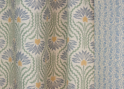 Palmette Linen - Beryl
