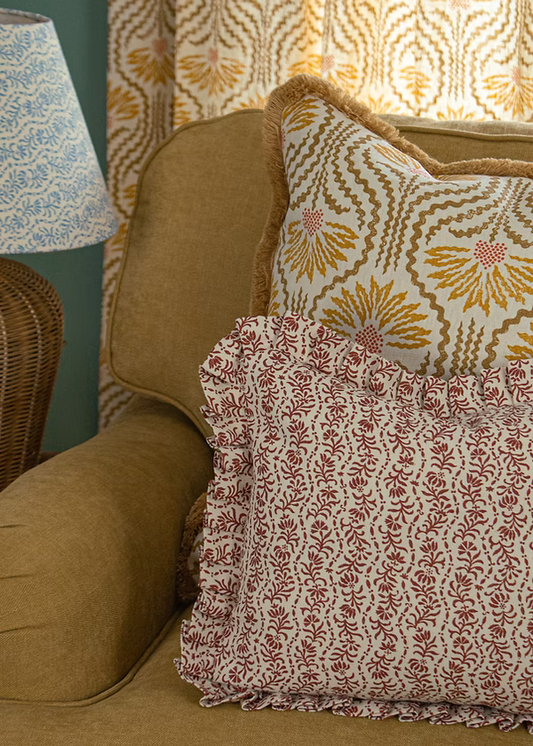 Posy Linen - Rust