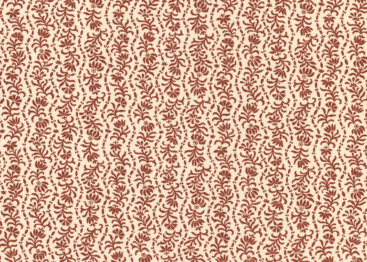 Posy Linen - Rust