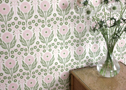 Poppies Wallpaper - Fresca