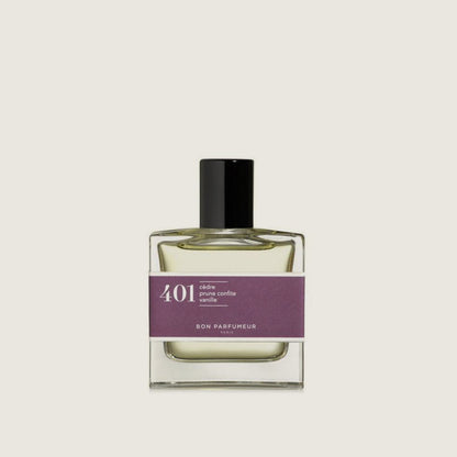 Bon Parfumeur 401 Cedar, Plum, Vanilla