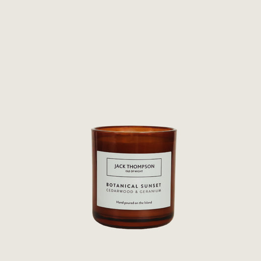 Botanical Sunset Candle
