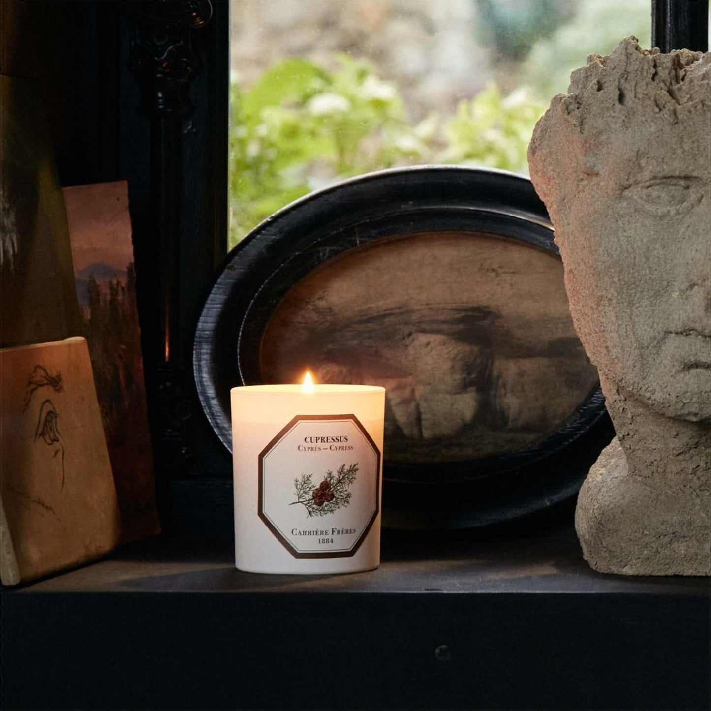 Cypress Candle