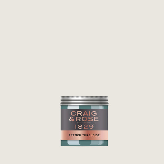 French Turquoise Sample Pot