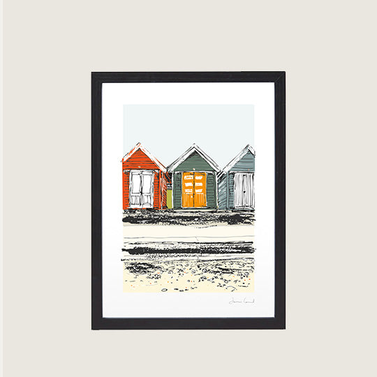 Gurnard Beach Huts - James Lord
