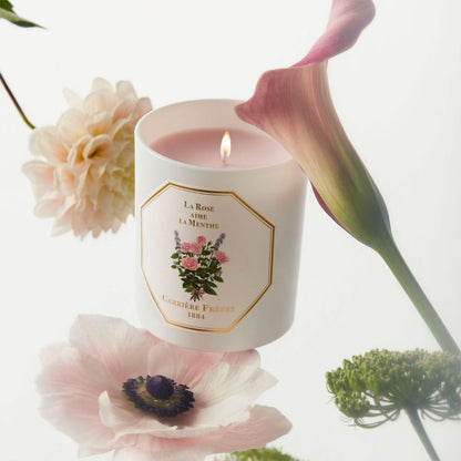 La Rose aime La Menthe Candle