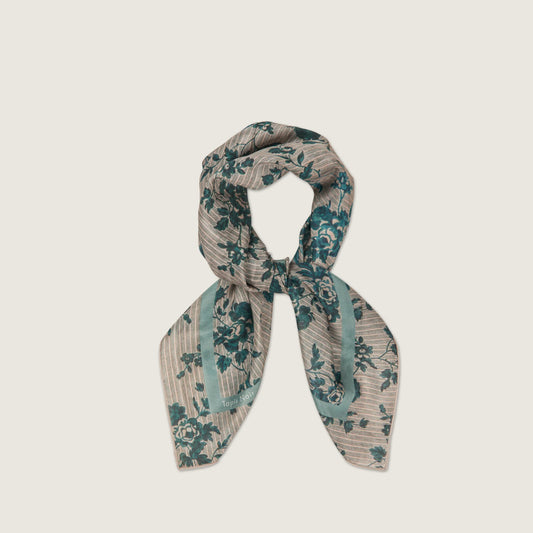 Blue Stripe Scarf