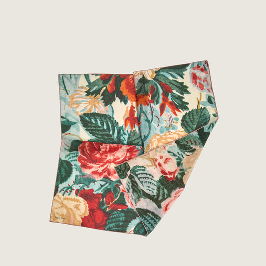 Multicolour Flower Scarf