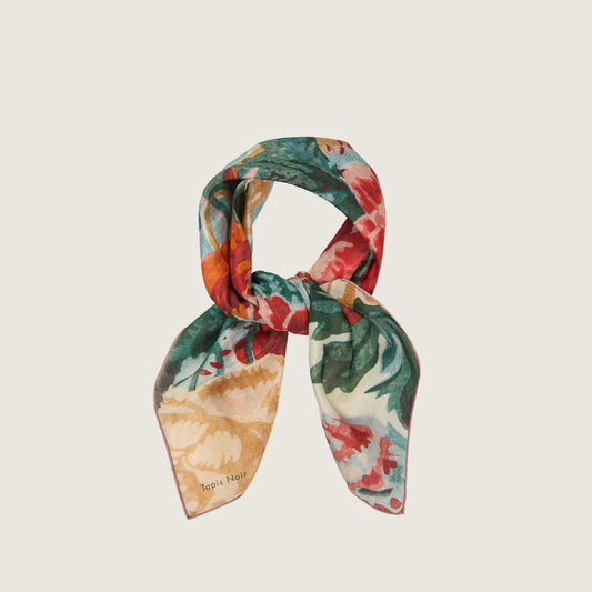 Multicolour Flower Scarf