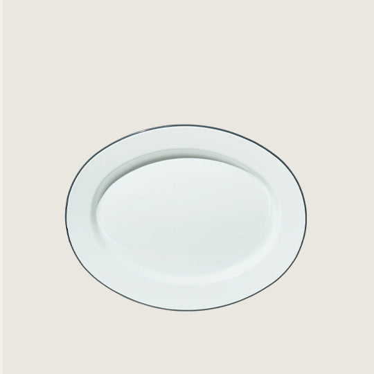Oval Plate - Pigeon