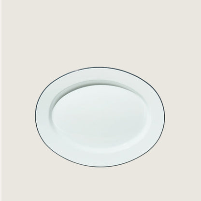 Oval Plate - Pigeon