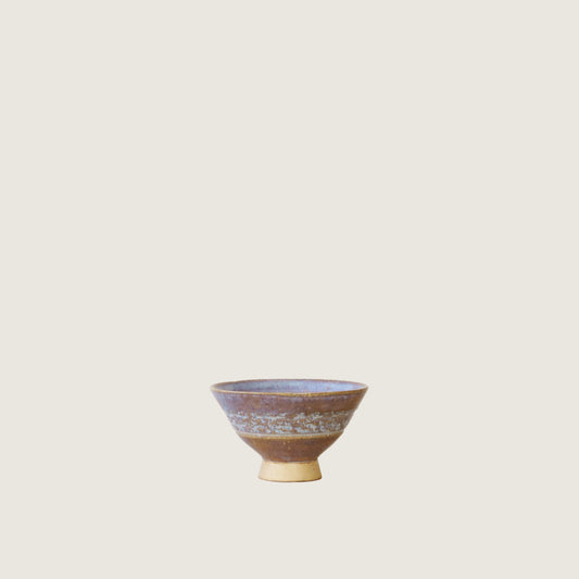 Purple Textured Pinch Bowl