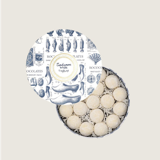 White Chocolate and Cardamom Truffles