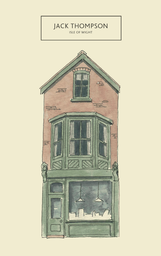 Store Illustration Tea Towel