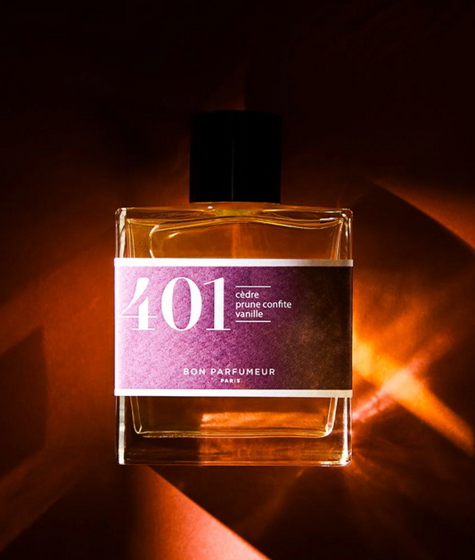 Bon Parfumeur 401 Cedar, Plum, Vanilla