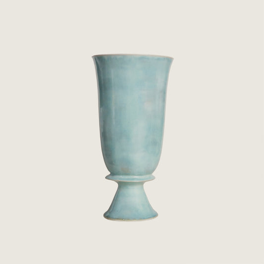 Teal Ornamental Vase